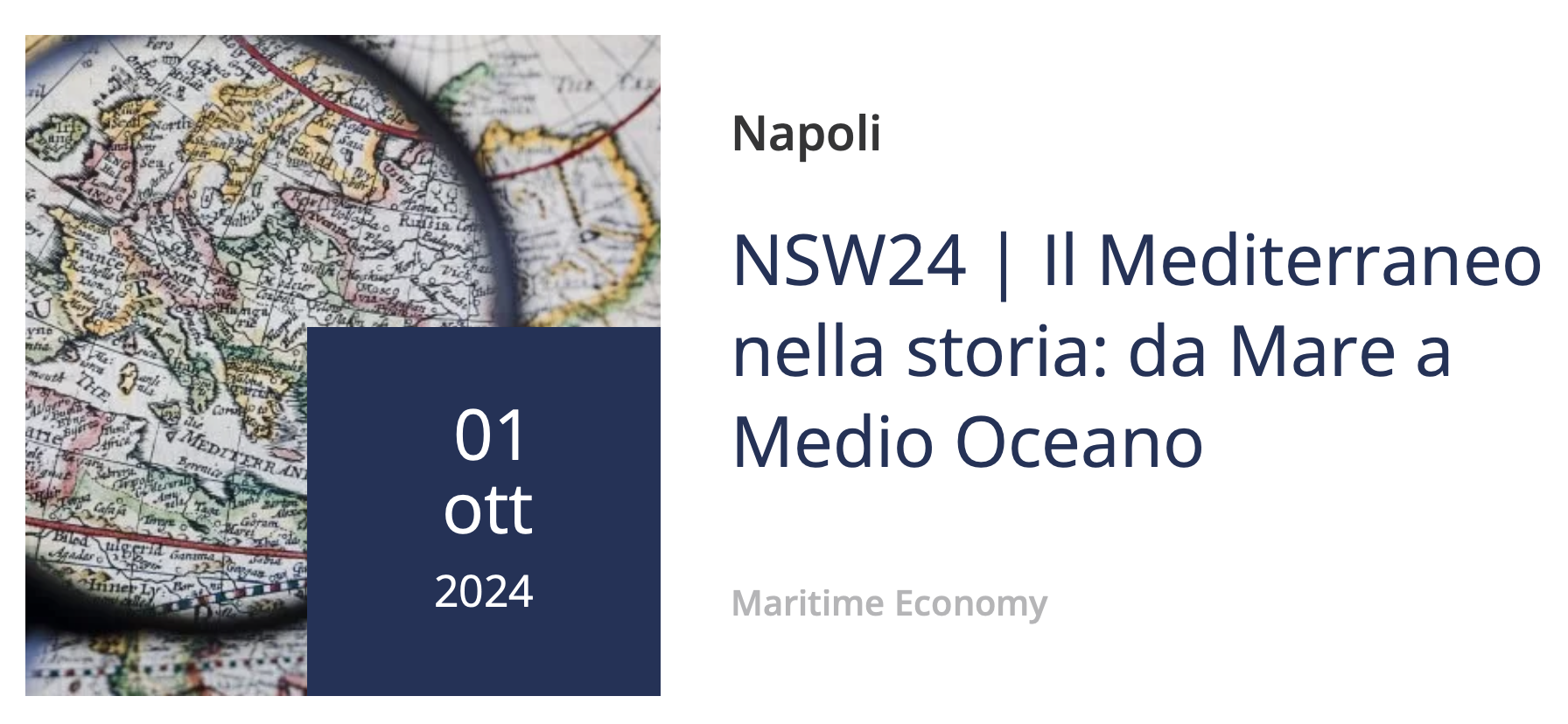 Il Mediterraneo nella storia: da Mare a Medio Oceano